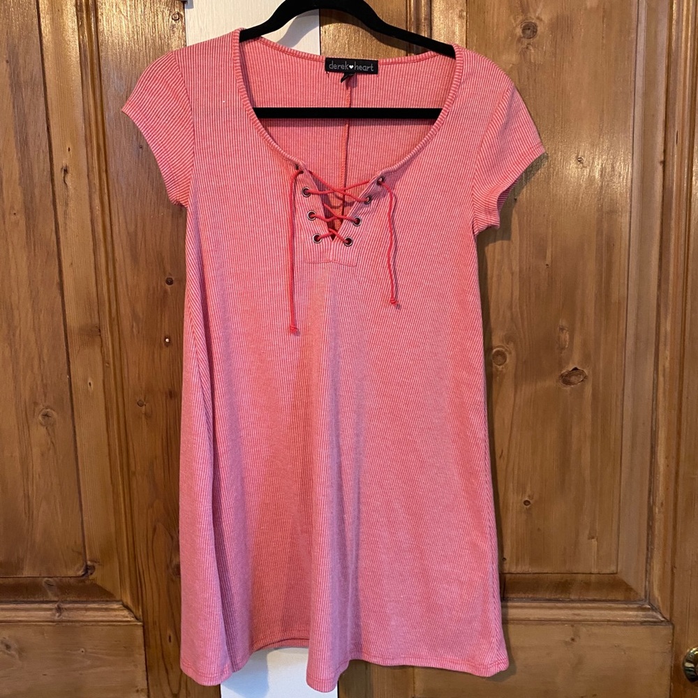 Derek heart striped dress